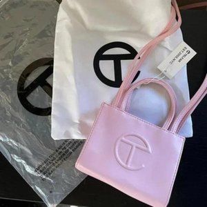 Telfar Bubblegum Pink Small Shopping Bag